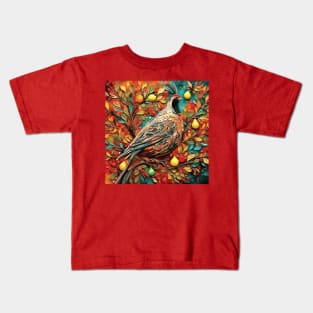 A Partridge In A Pear Tree Kids T-Shirt